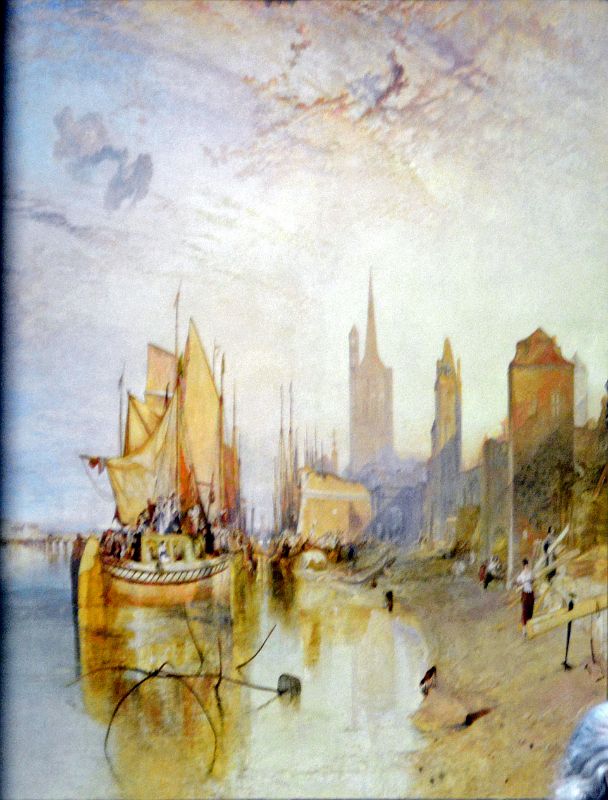 06 Cologne The Arrival of a Packet-Boat Evening - Joseph Mallord William Turner 1826 Frick Collection New York City